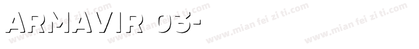 Armavir 03字体转换